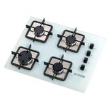 Cooktop a Gás 4 Bocas Built BLT4QBC Bivolt Automático Branco