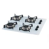 Cooktop à Gás 4 Bocas Fischer Vidro Acendimento Super Automático
