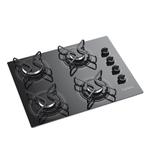 Cooktop a Gás 4 Bocas Itatiaia Preto Bivolt