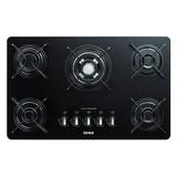 Cooktop a Gás 5 bocas Quadrichama Consul Bivolt Preto