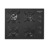Cooktop a Gás Brastemp Ative! 4 bocas Vidro Temperado Bivolt BDD62AEUNA