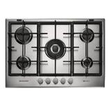 Cooktop a Gás Brastemp Gourmand 5 Queimadores Inox 75Cm 220V BDK75DRBNA