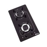 Cooktop A Gás Clarice 2 Bocas Acendimento Automático Preto Bivolt