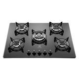 Cooktop a Gás Electrolux GC75V 5 Queimadores Vidro Preto Bivolt 23755DBV035