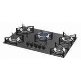 Cooktop a Gás Fischer 5 Bocas Preto Bivolt 1642-6985
