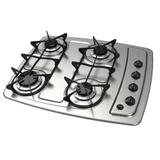 Cooktop A Gás Natural Venax Inox 4 Queimadores