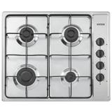 Cooktop a Gás Tramontina Brasil 4GX 60 Aço Inox Acendimento Automático 4 Queimadores