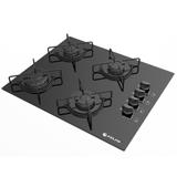 Cooktop Atlas Agile a Gás 4 Bocas com Acendimento Super Automático e Queimador Mega Chama