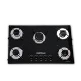 Cooktop Chamalux 5 Bocas Ultra Chama Vidro Temperado