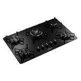 Cooktop Consul 5 Bocas Quadrichama Bivolt Preto CDD75AE Bivolt