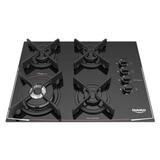Cooktop Dako Turbo DC4VTZ-PS0 Superautomático 4 Bocas Bivolt Preto