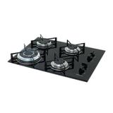 Cooktop Elétrico 4 Bocas Fischer Tripla Chama Acendimento Super Automático