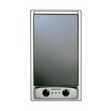 Cooktop Elétrico Brastemp Dominó BDF30A Inox 2 bocas Vitrocerâmico