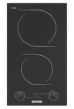 Cooktop Elétrico Vitrocerâmico 2 Queimadores 29x52cm 220V Preto DOMINÓ 2EV PERFECTA - Tramontina