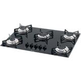 Cooktop Fischer 5 Bocas à Gás 1642-6985 Preto Bivolt