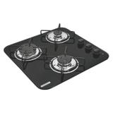 Cooktop Tramontina 3 Bocas Gás Vidro Brasil 3GG 45 94726/501