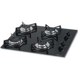 Cooktop Vidro Preto 4Q Gás 1519-5713 Fischer