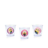 Copinho de Acrílico para Doces Minions Rosa 10 unidades - Festabox