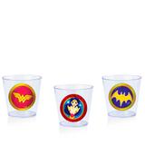 Copinho de Acrílico para Doces Super Hero Girl 10 unidades - Festabox