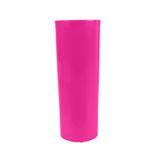 Copo Acrílico Long Drink 320ml Pink Leitoso - Aluá festas