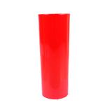 Copo Acrílico Long Drink 320ml Vermelho Leitoso - Aluá festas