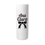 Copo Acrílico Long Drink Personalizado Aniversário Laço - Aluá festas
