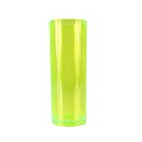 Copo Acrílico Long Drink Verde Neon Translúcido 320ml - Aluá festas