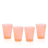 Copo Acrílico Pic Laranja 40ml 10 unidades Plastilânia