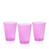 Copo Acrílico Pic Lilás 200ml 10 unidades Plastilânia