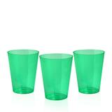 Copo Acrílico Pic Verde Escuro 200ml 10 unidades Plastilânia