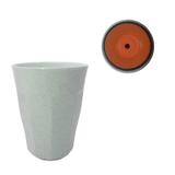 Copo agua Com Ventosa Antiqueda 280ml Nao Cai Verde (888463) - Ab midia