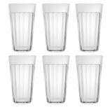 Copo Americano Long Drink Vidro 450ML 6PÇS - 32647 - Nadir