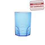 Copo Boteco Dose Whisky Azul Neon 200ml 60 unidades Bezavel - Festabox