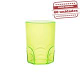Copo Boteco Dose Whisky Verde Neon 200ml 60 unidades Bezavel - Festabox