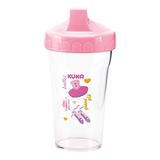 Copo c/ Bico Antivazamento 250ml Rosa - 6097 - Kuka