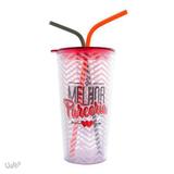 Copo Canudo 500ml Melhor Parceria Uatt
