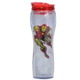 Copo canudo alto - Homem de Ferro - 400ml - Zona criativa