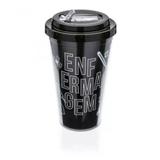 Copo Canudo Retratil 450ml Enfermagem Ludi