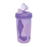 Copo Color Transparente 200ml Lilas - 7715 - Kuka