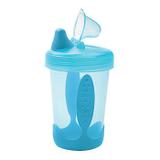 Copo Color Transparente 300ml Azul - 7716 - Kuka