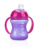 Copo Com Alça Para Bebê Com Super Bico Soft Flex De Silicone (4m+) - 240ml - Nûby