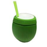 Copo Com Canudo Coco Verde 850 ml - Injetemp