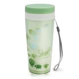 Copo com Tampa 300 ml ovelha verde Jacki Design - Aurora design
