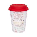 Copo Com Tampa 300ml Trip Chocolate Oxford
