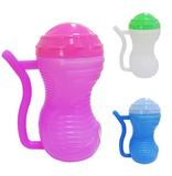 Copo Com Tampa E Canudo De Plastico Madrid Colors 310Ml - Plasduran