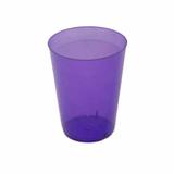Copo cristal 200ml lilas neon 10un / pct / amalu