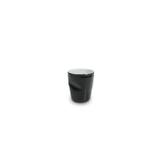 Copo de cerâmica plastic espresso mondoceram gourmet 70 ml -preto