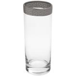 Copo de Cristal Versace Silver para Long Drink - 6 Peças - Vya store