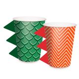 Copo de Papel Decorado Mundo dos Dinossauros 240ml 08 unidades Cromus - Festabox