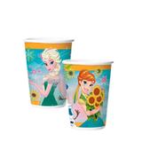 Copo de Papel Descartável Frozen Febre Congelante 180ml 08 unidades Regina Festas
